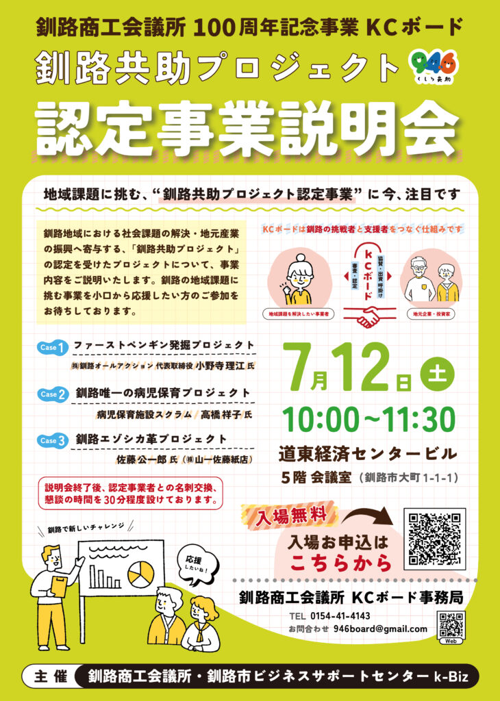 釧路共助プロジェクト認定事業説明会2025.7.12